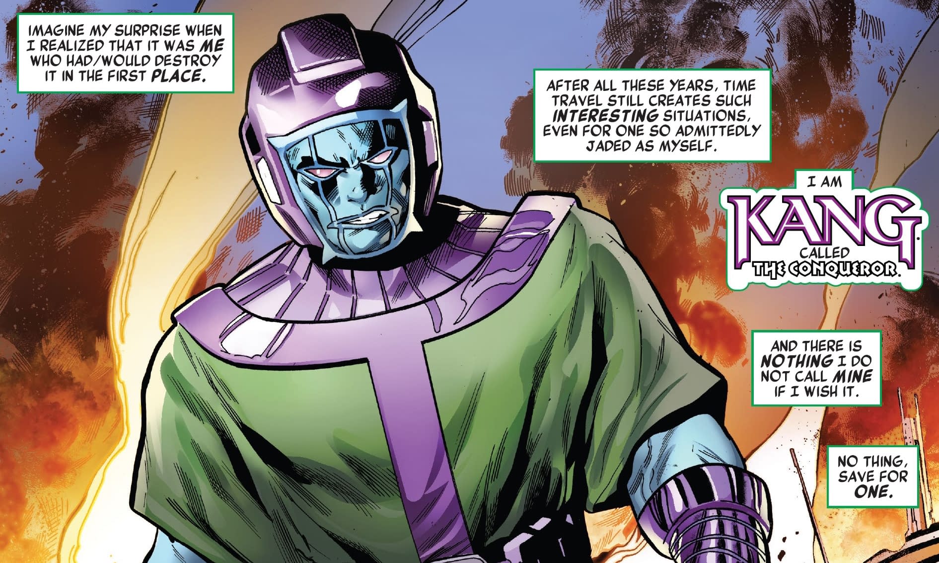 Breaking news 🗞️ EXCLUSIVE: According to the plot leak, Avengers 5 will  end on Kang CONQUERING not just one Universe, but the whole…