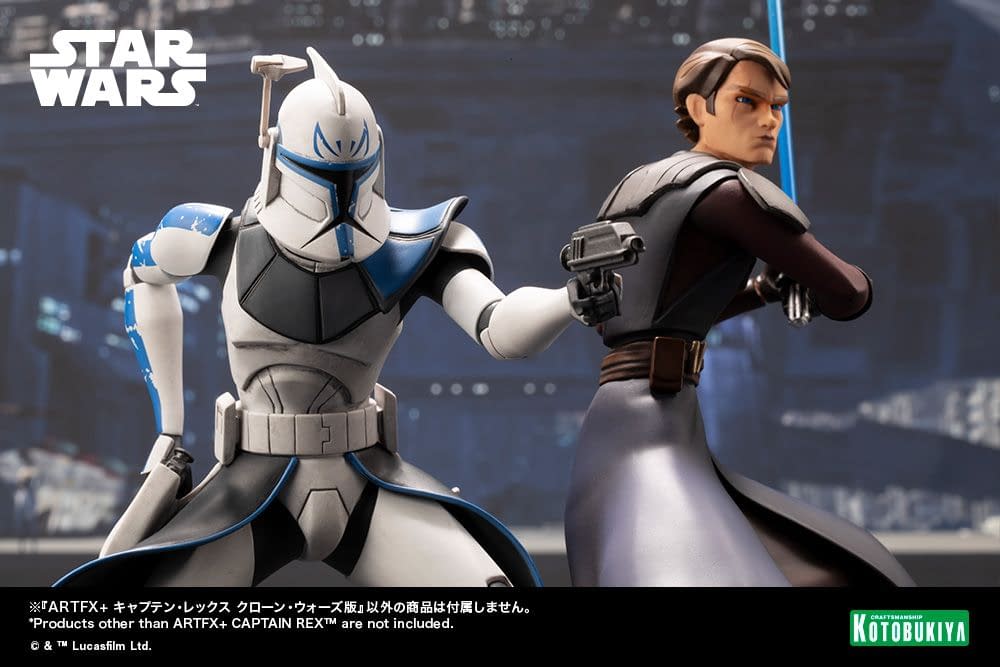 Bring Balance to the Force with Star Wars Captain Rex from Kotobukiya