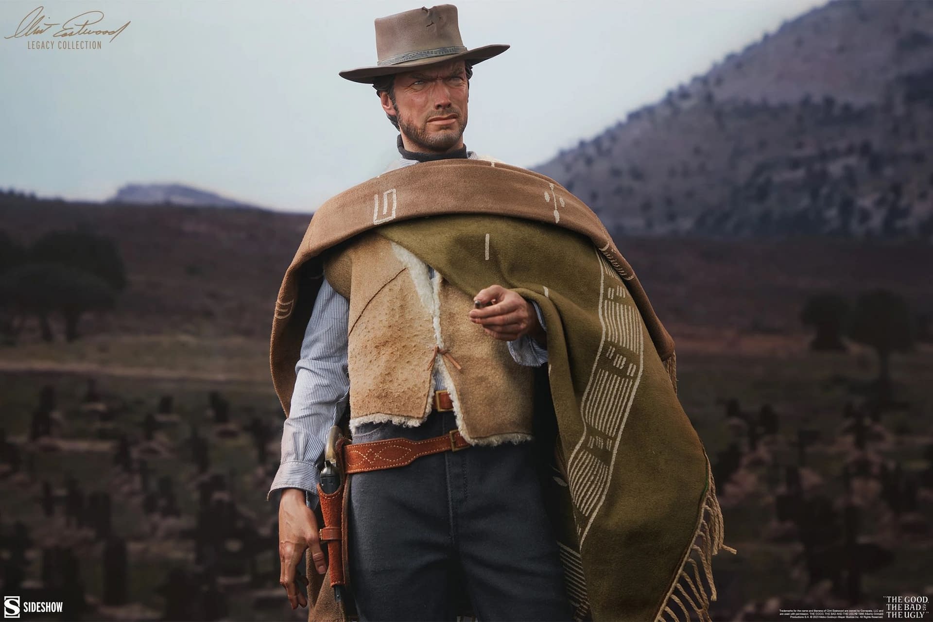 Sideshow Debuts New Clint Eastwood The Man with No Name Statue 