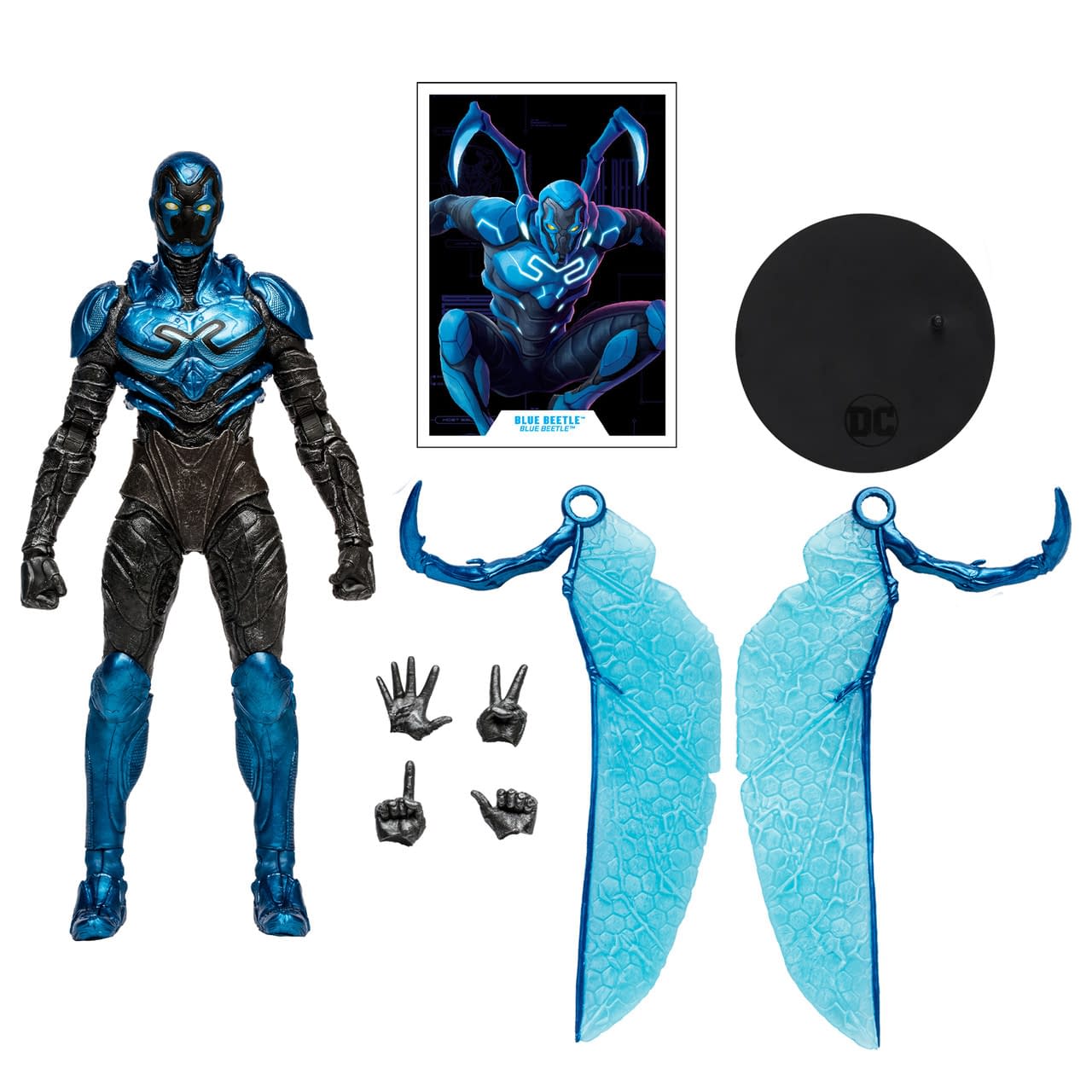 Blue Beetle Takes Flight with New McFarlane DC Multiverse Figure
