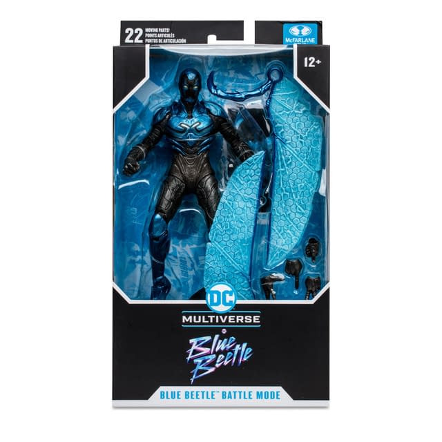 Blue Beetle Plays Final Fantasy with New McFarlane Toys Figure