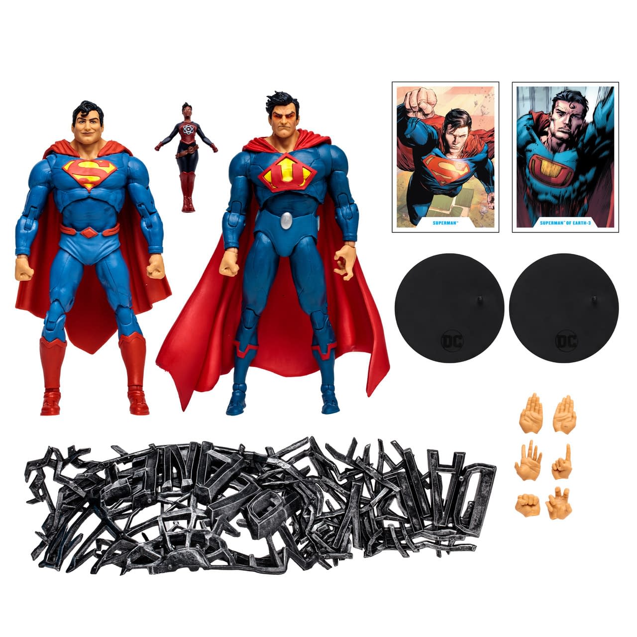It is Superman vs Superman of Earth-3 with New McFarlane Exclusive 
