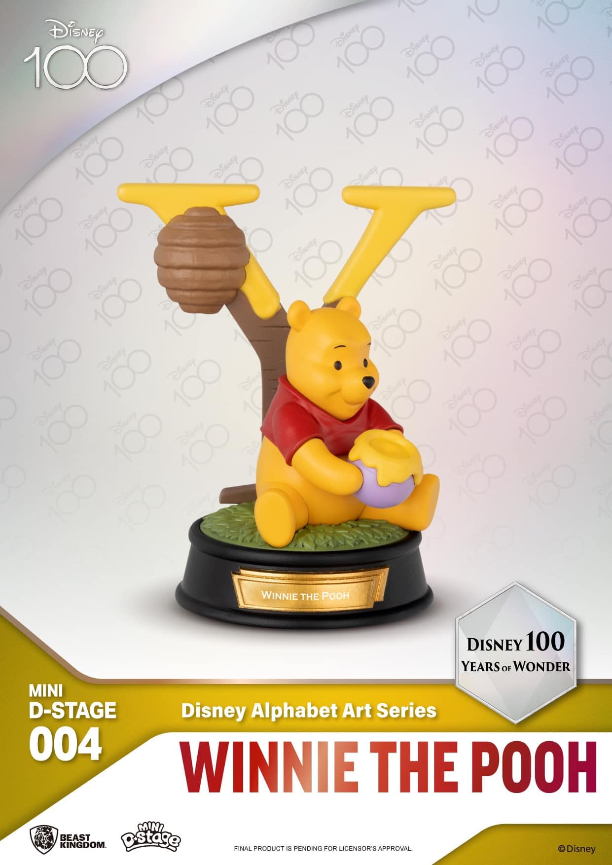 Beast Kingdom Debuts New Disney 100 Art Letters Statue Set