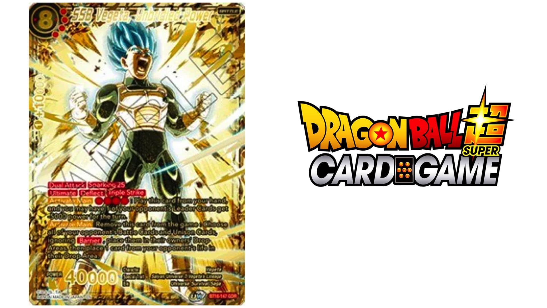 Dragon Ball Super Card Game révèle la dernière carte secrète de Realm of  the Gods