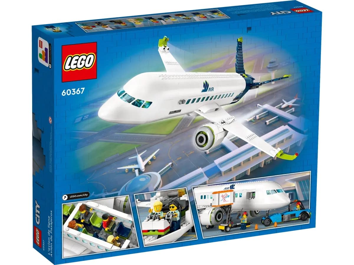 Board a Flight to LEGO City with the New Passenger Airplane Set