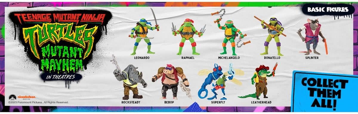 Teenage Mutant Ninja Turtles: Mutant Mayhem Movie Turtles Donatello Basic  Figure