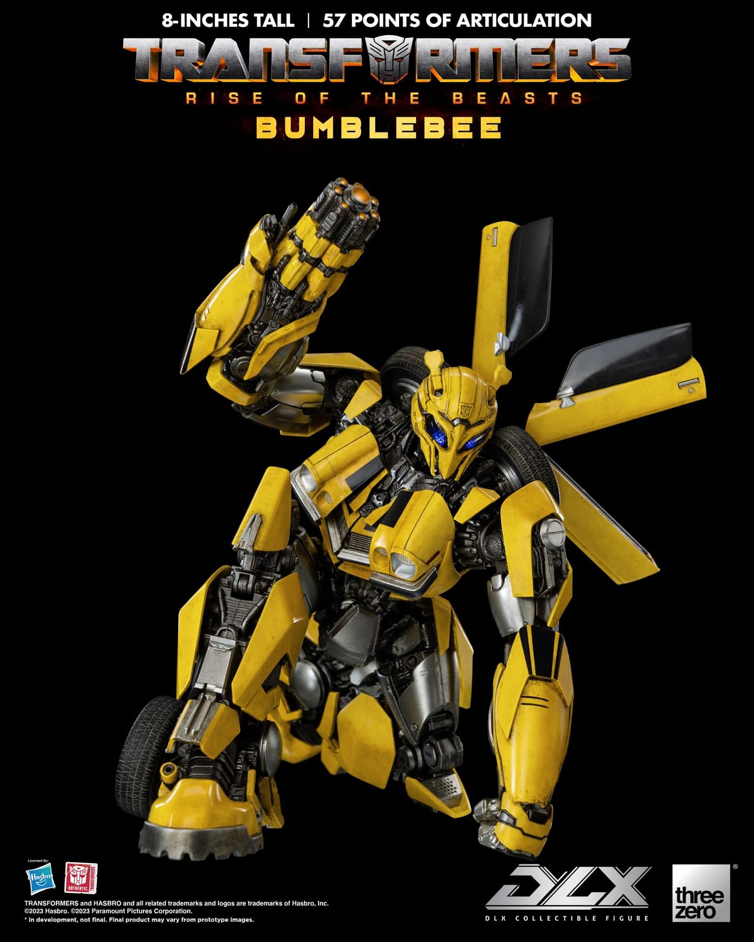 Transformers: Rise of the Beasts Bumblebee DLX Arrives from threezero