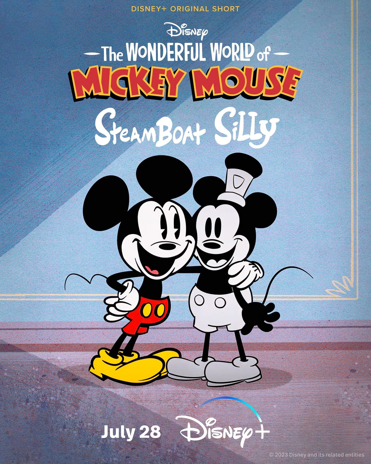Steamboat Silly: Disney100 Trailer Intros Mickey Mouse Multiverse