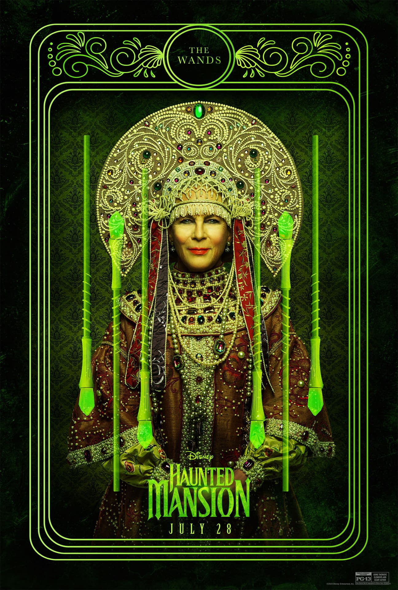 Haunted Mansion: 10 Character Posters Released As Tickets Go On Sale