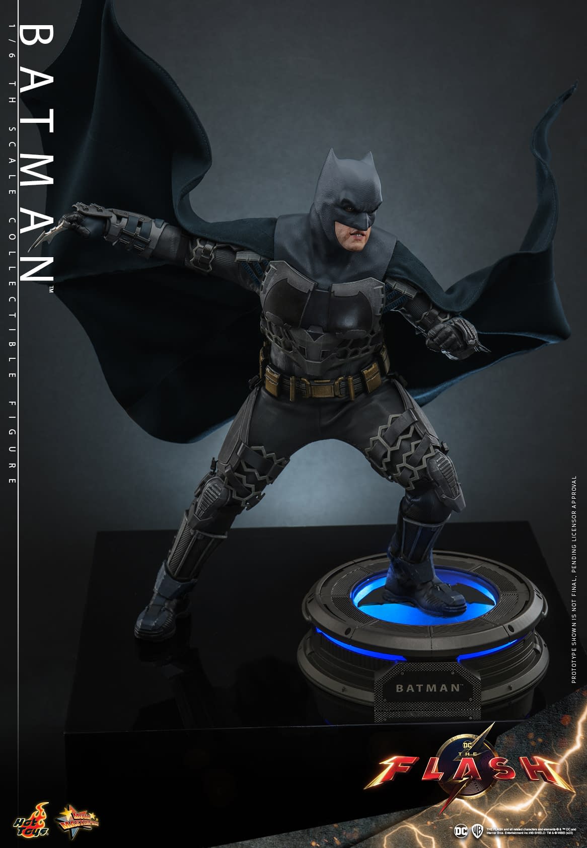 Batfleck Batman is Back with New Hot Toys Release from The Flash 