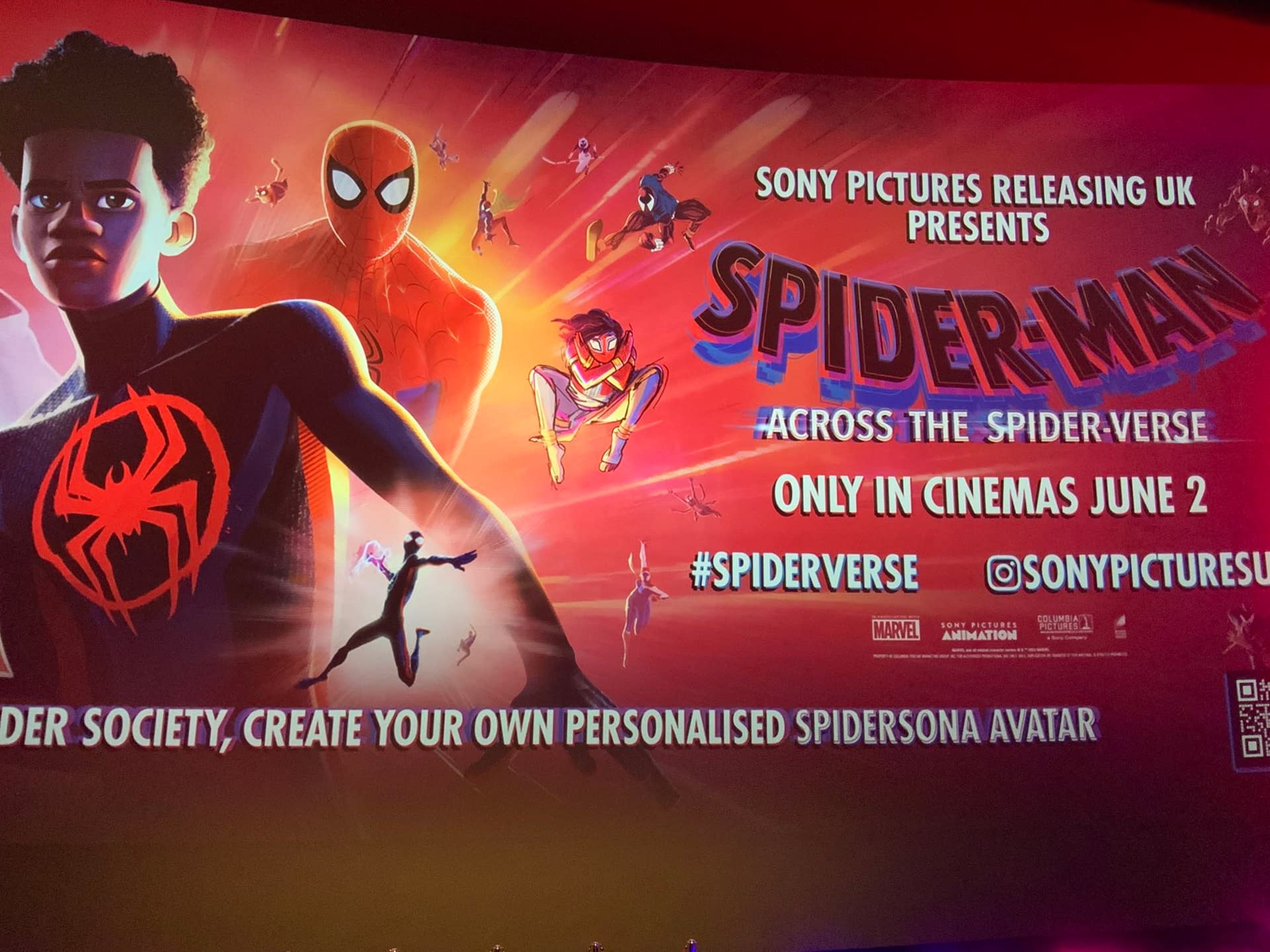 How Your Cinema Reacts To Spider-Man: Across The Spider-Verse Ending