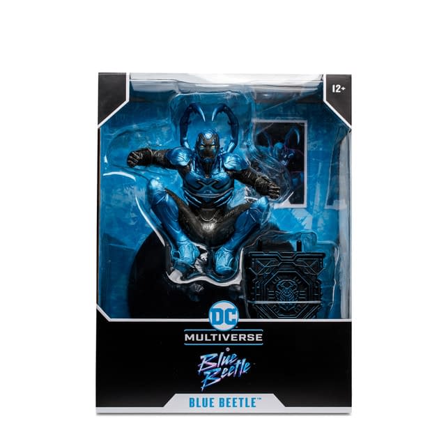 Blue Beetle Movie Gets Two New 12” Statues from McFarlane Toys