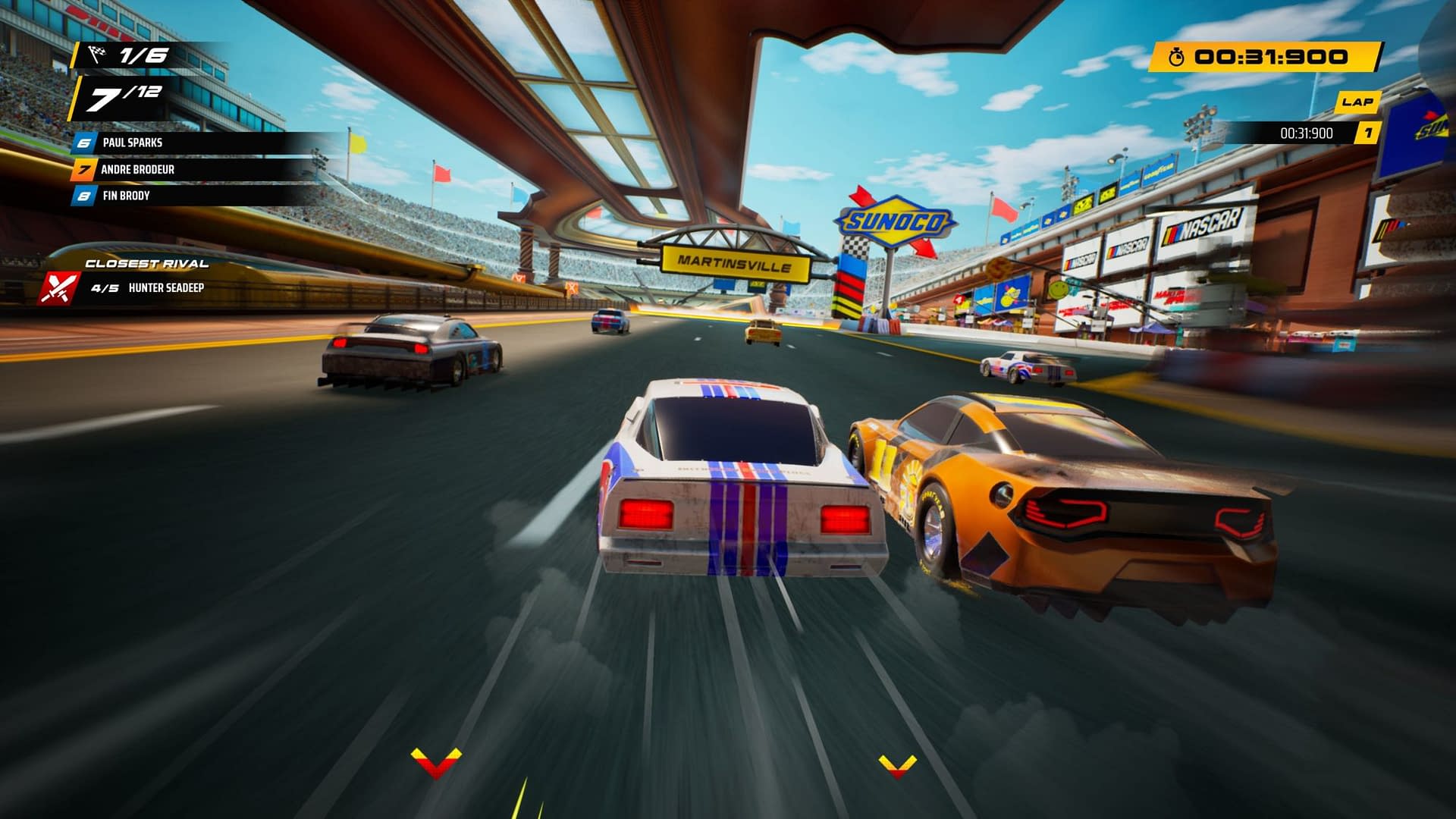 NASCAR Arcade Rush Announced For PC and Consoles