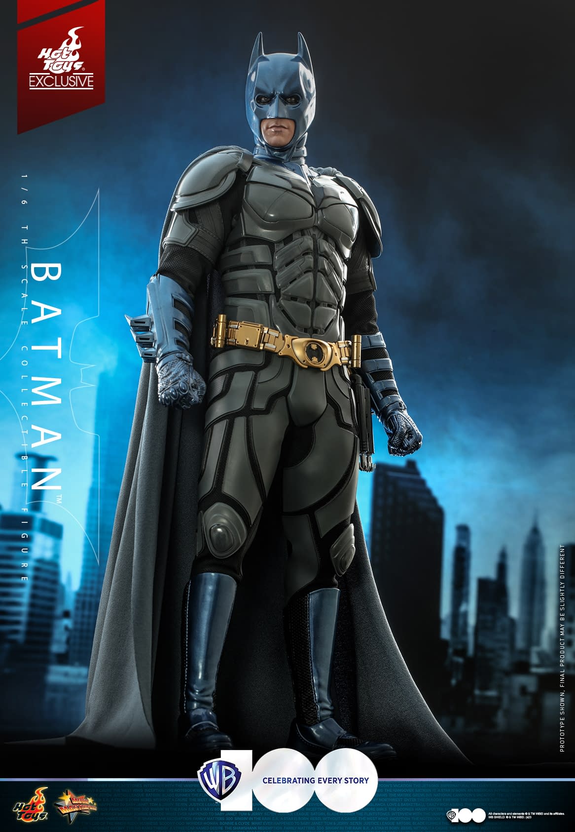 Hot Toys Gives Christian Bales Batman a DC Comics Inspired Batsuit