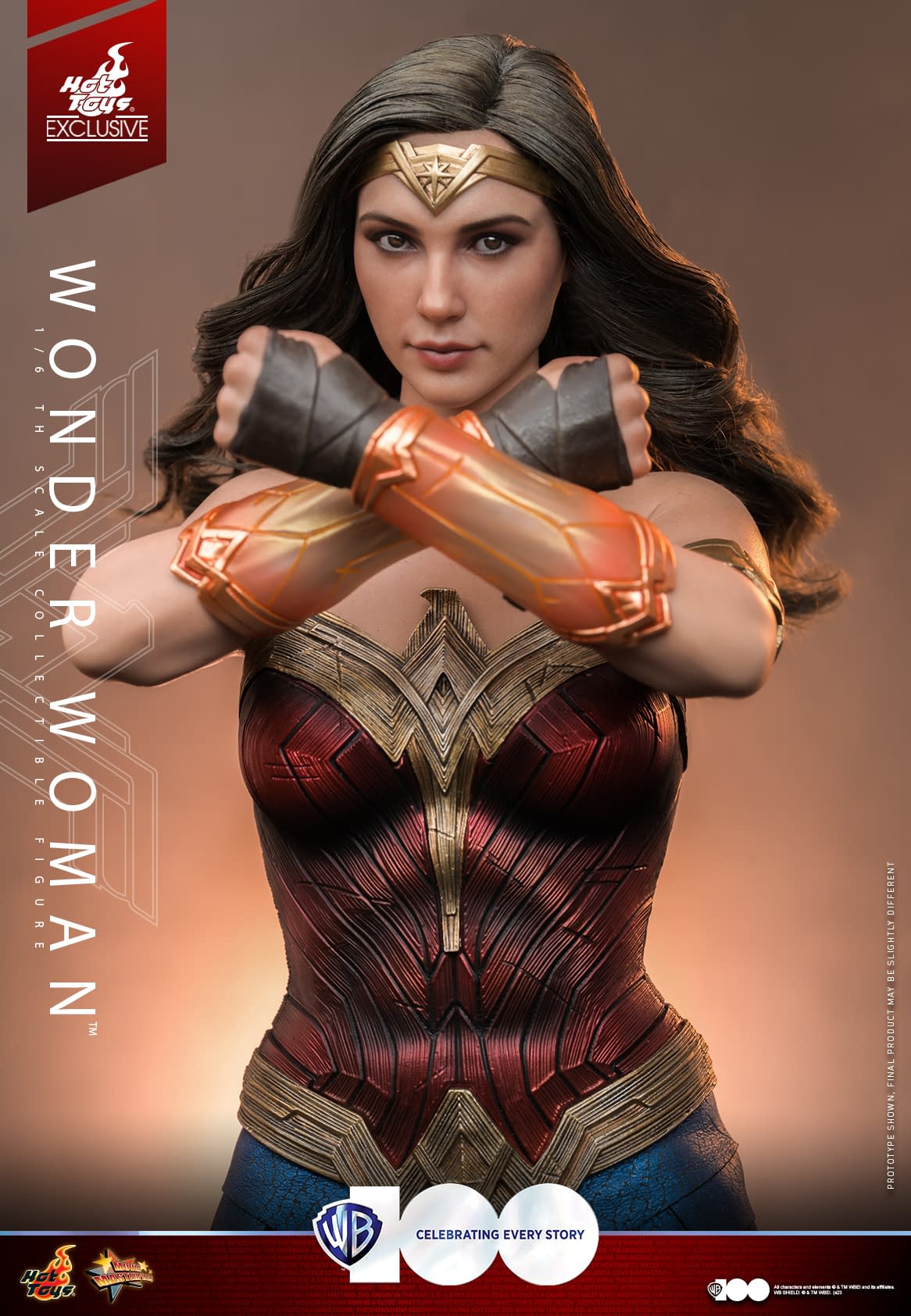Live-Action Wonder Woman Gets a Comic Book Makeover with Hot Toys