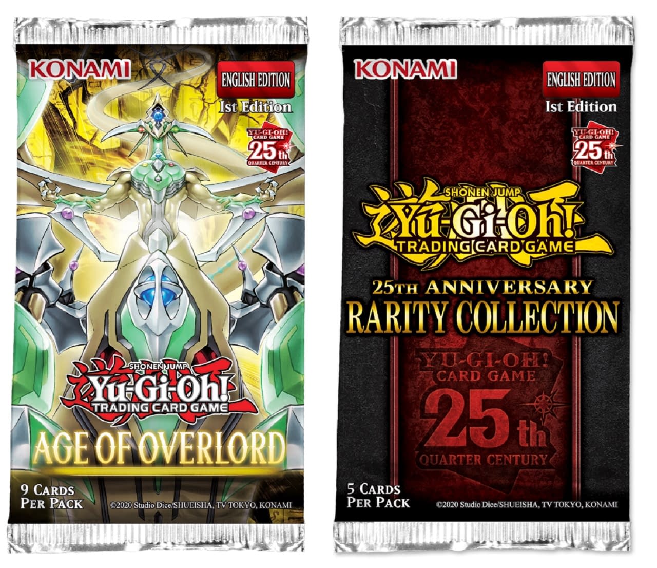 YuGiOh! TCG Drops Details For Three New Releases In 2025