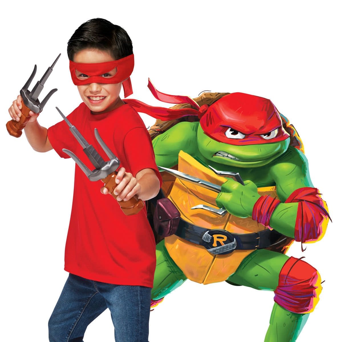 Teenage Mutant Ninja Turtles Movie Basic Role Play Ninja Reveal