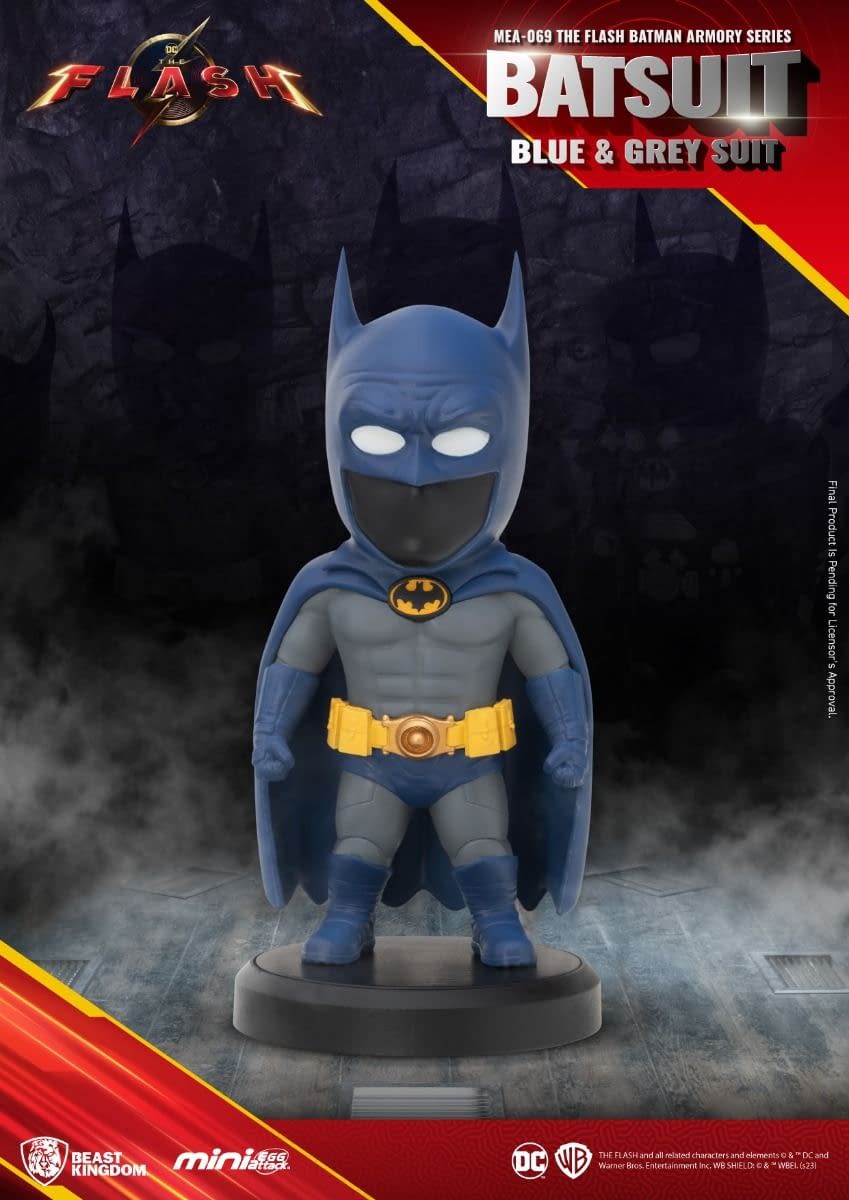 Beast Kingdom Reveals New The Flash Batman Suit Arsenal Collection 