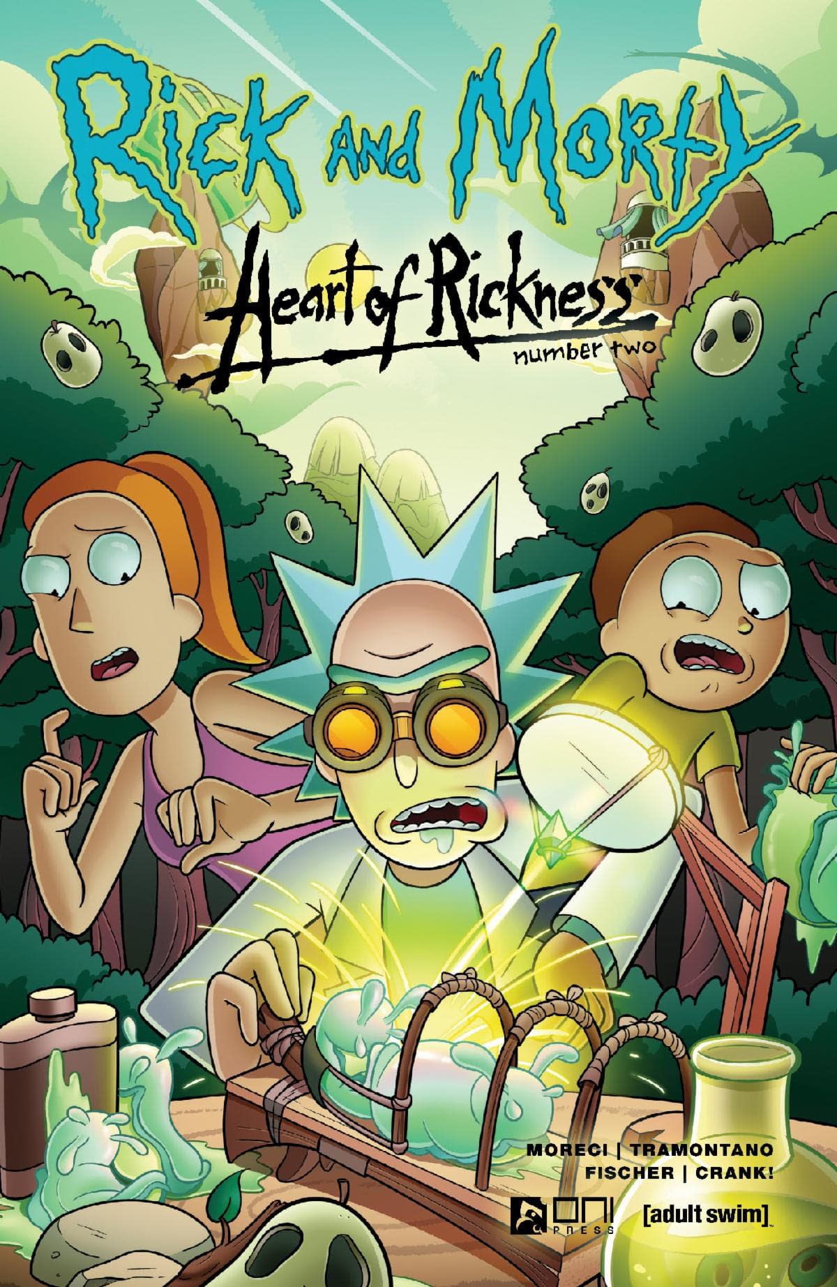 Rick & Morty, Lights & Quinnelope in Oni Press September 2023 Solicits