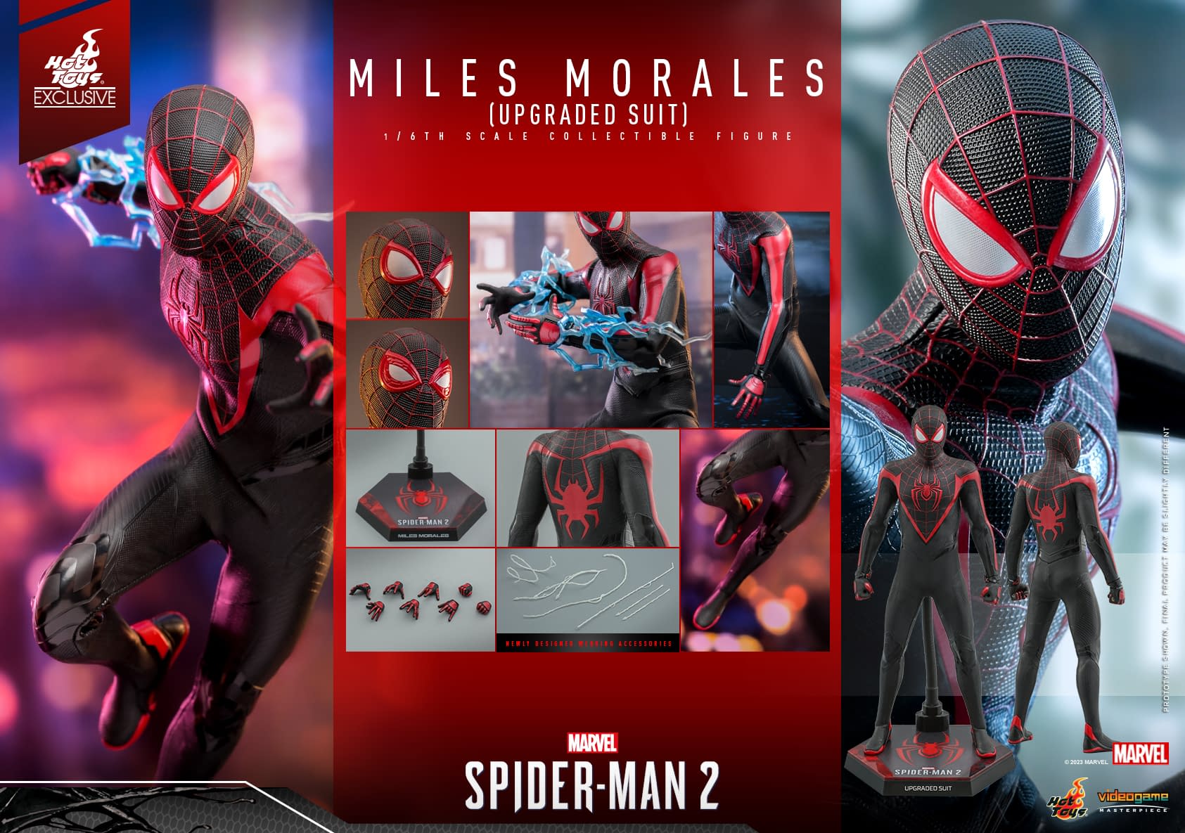 Marvel's Spider-Man 2 1/6 Scale Figures Coming Soon from Hot Toys 