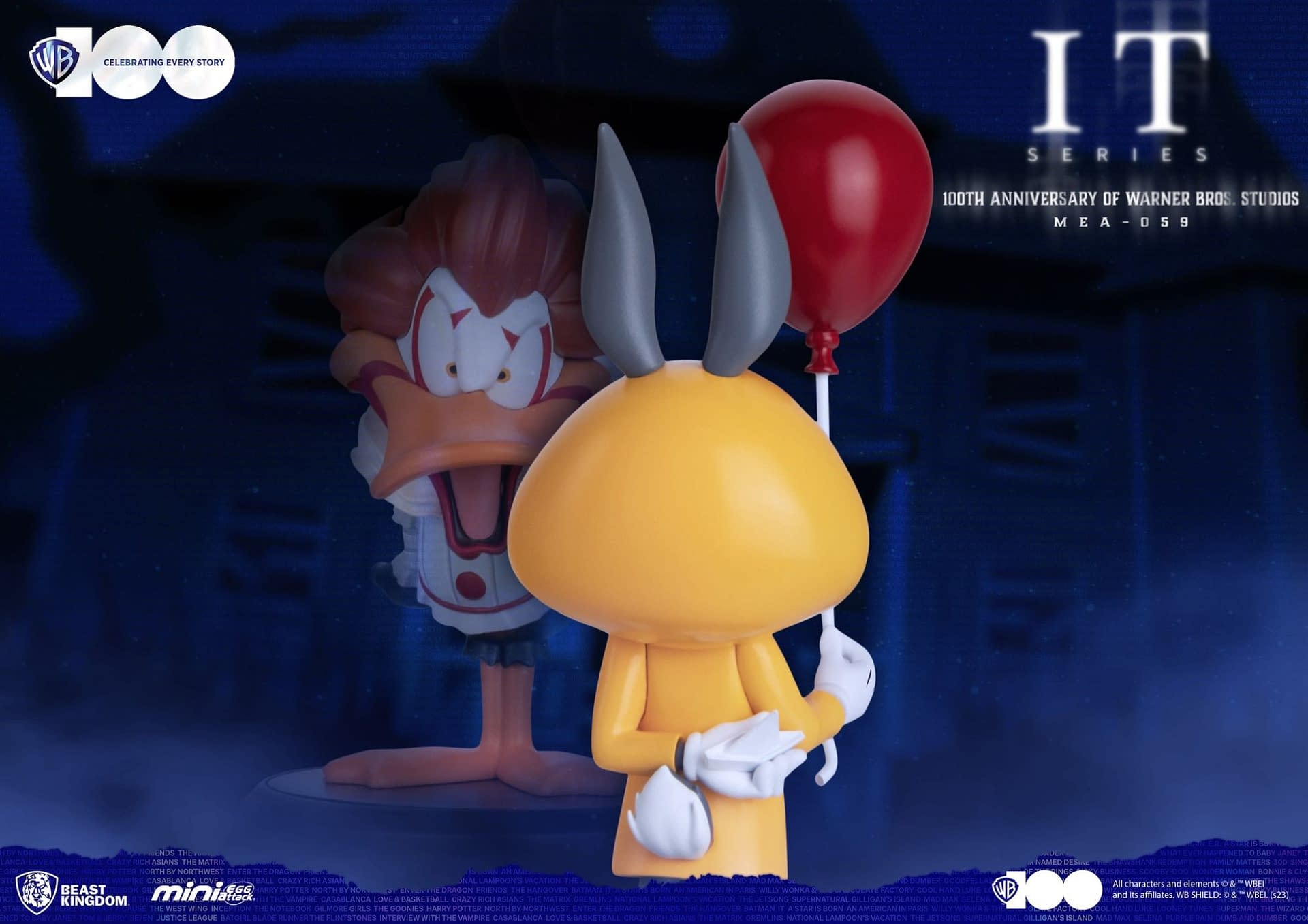 Looney Tunes x IT Crossover Figure Set Revealed by Beast Kingdom