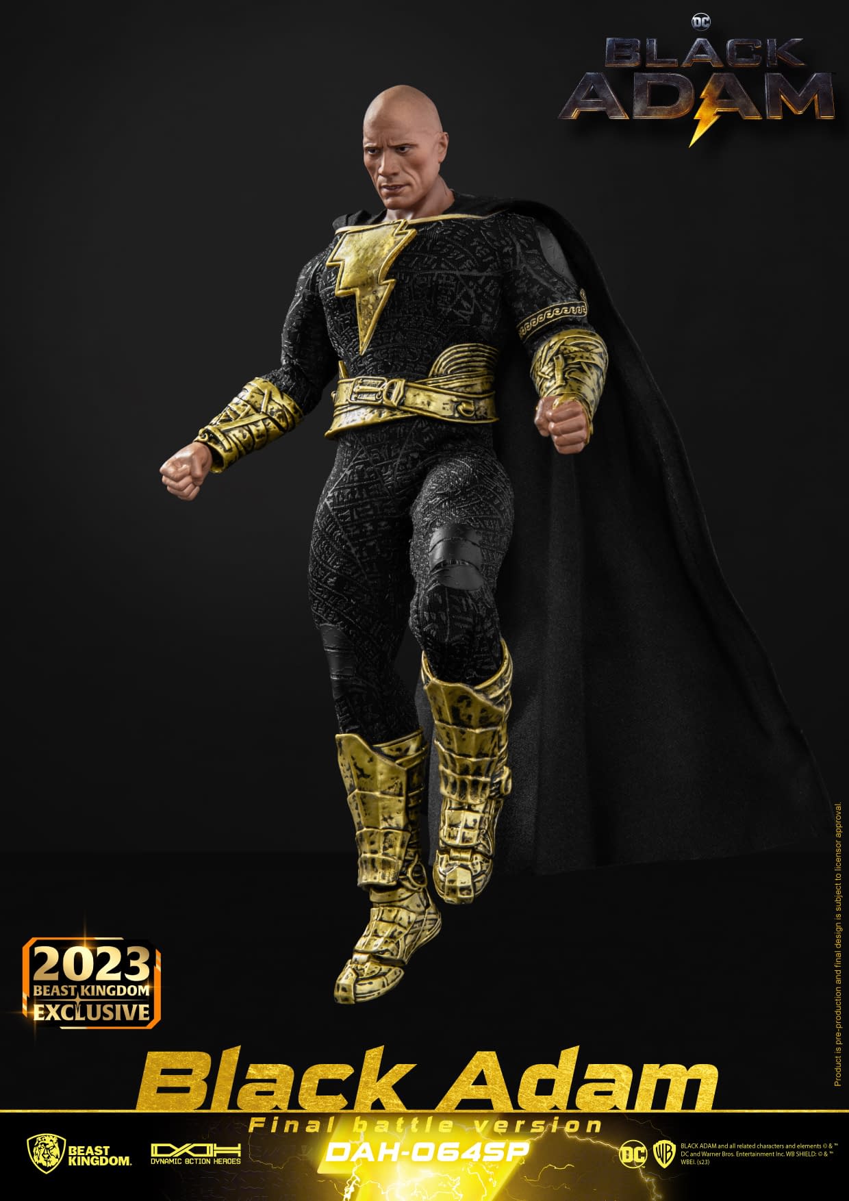 The Power of Black Adam Arrives at SDCC 2023 with Beast Kingdom 