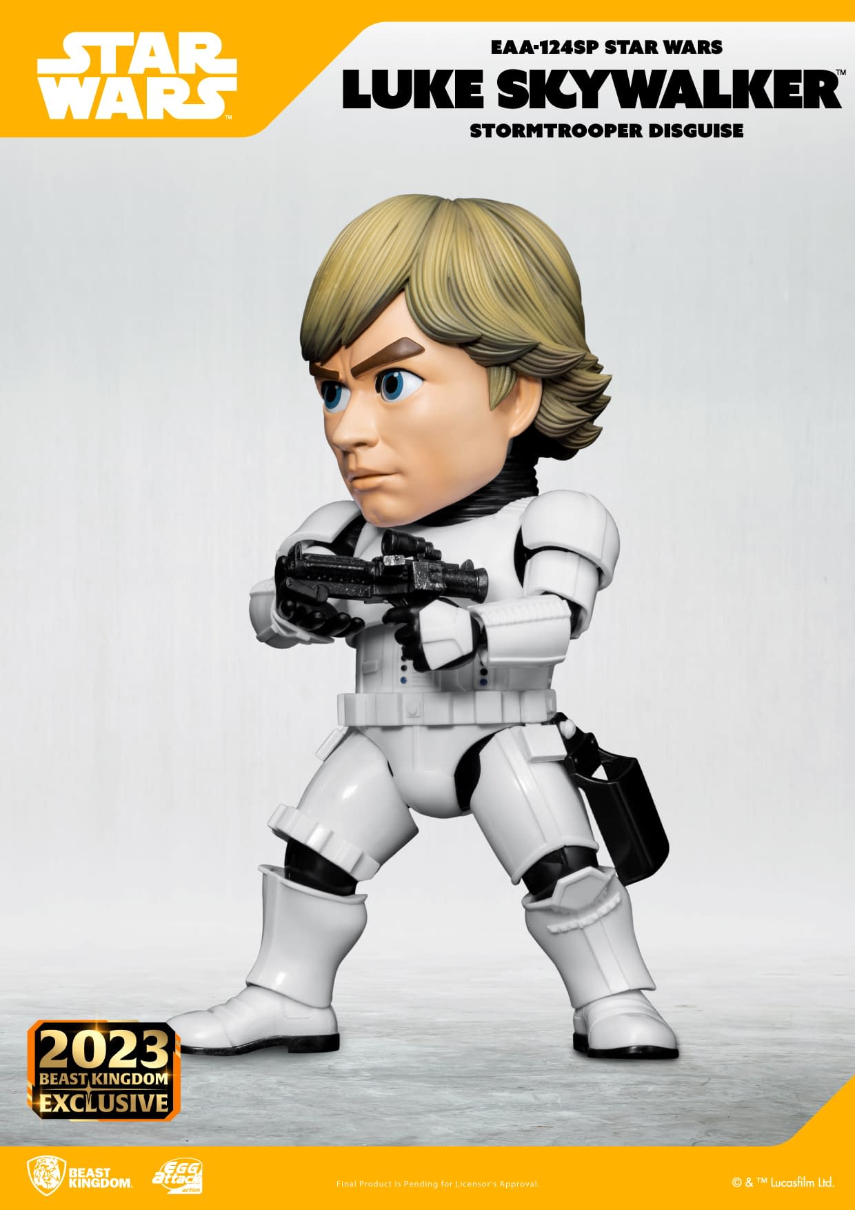 Star Wars Stormtrooper Luke Skywalker Hits SDCC from Beast Kingdom 