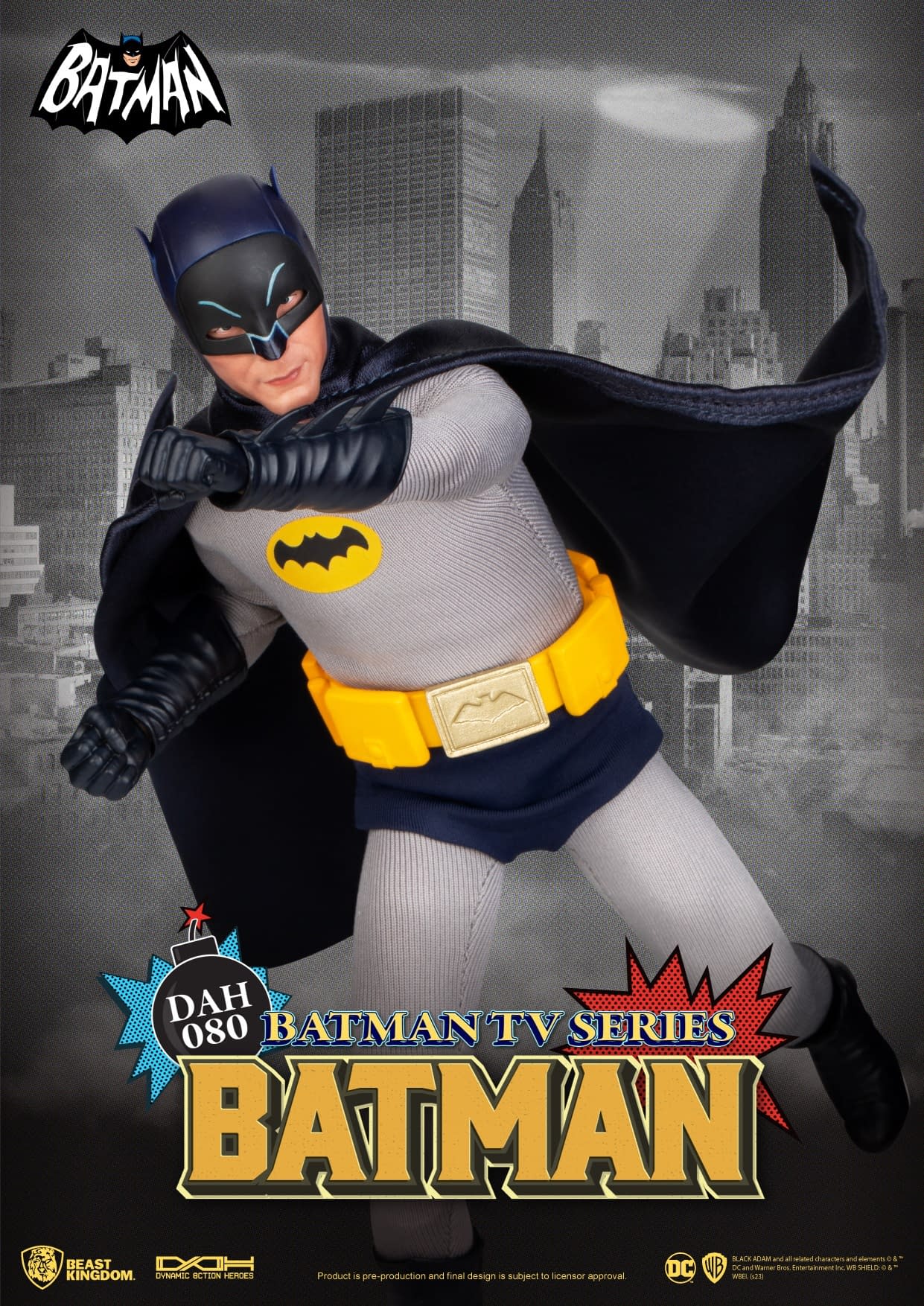 Batman 1966 Comes to Life with New DAH Figure from Beast Kingdom 