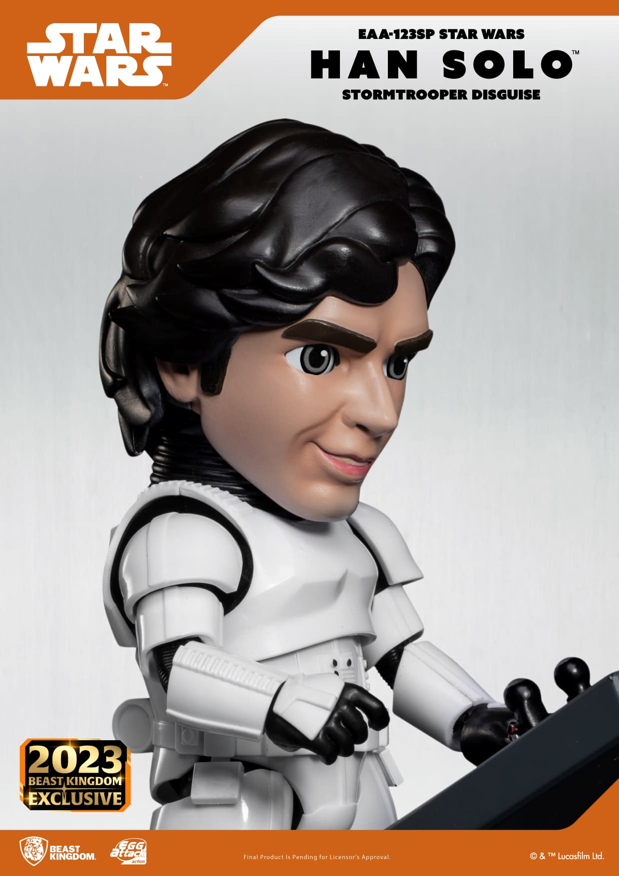Star Wars Stormtrooper Han Solo Exclusive Revealed by Beast Kingdom 