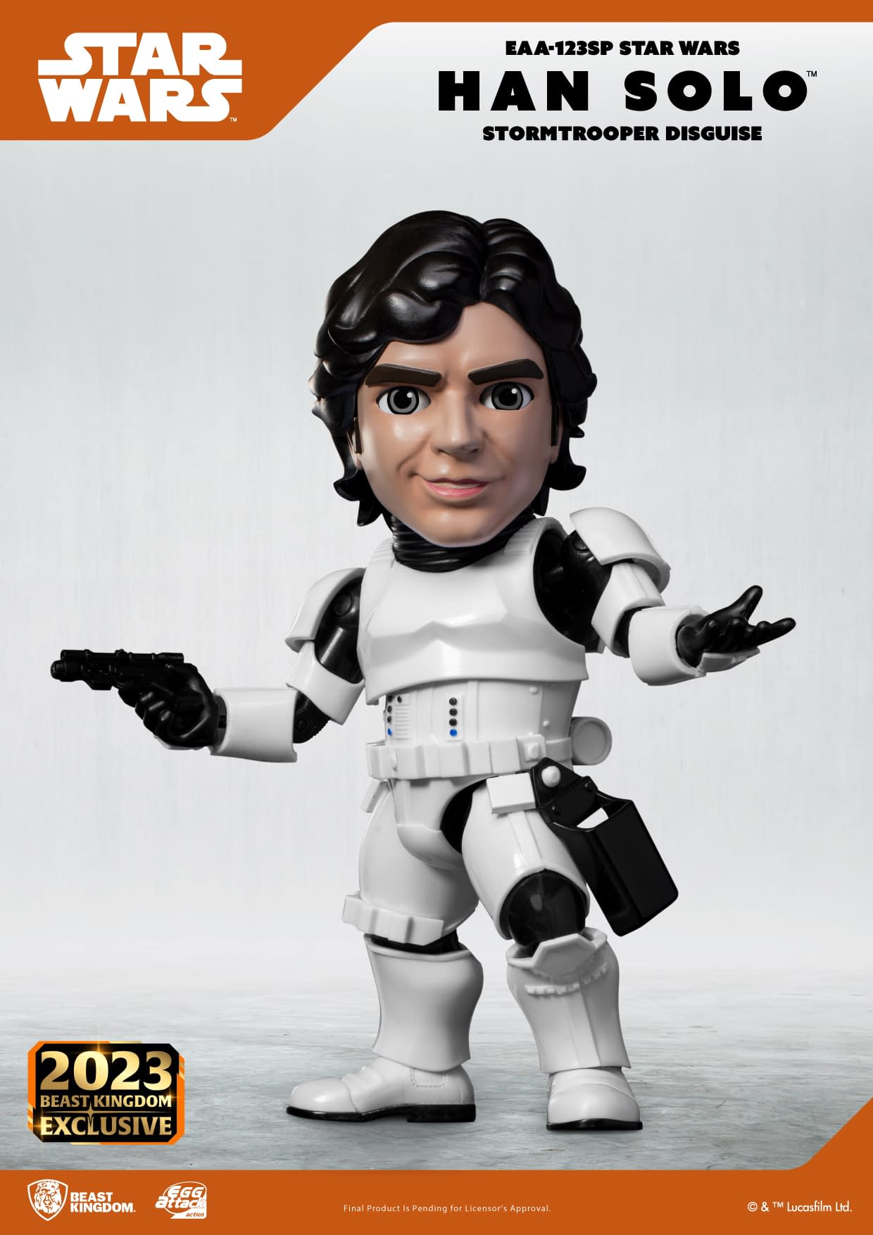 Star Wars Stormtrooper Luke Skywalker Hits SDCC from Beast Kingdom 