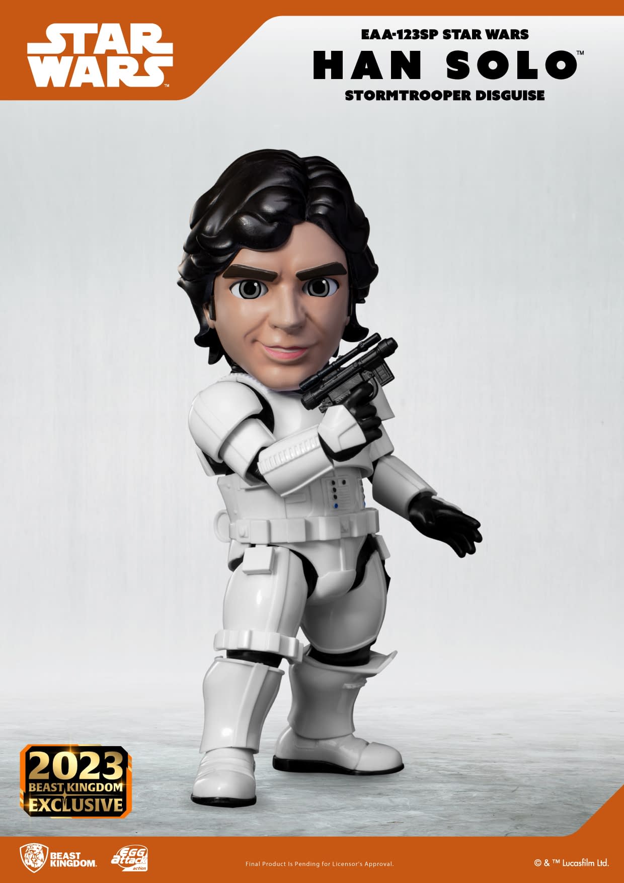 Star Wars Stormtrooper Han Solo Exclusive Revealed by Beast Kingdom 