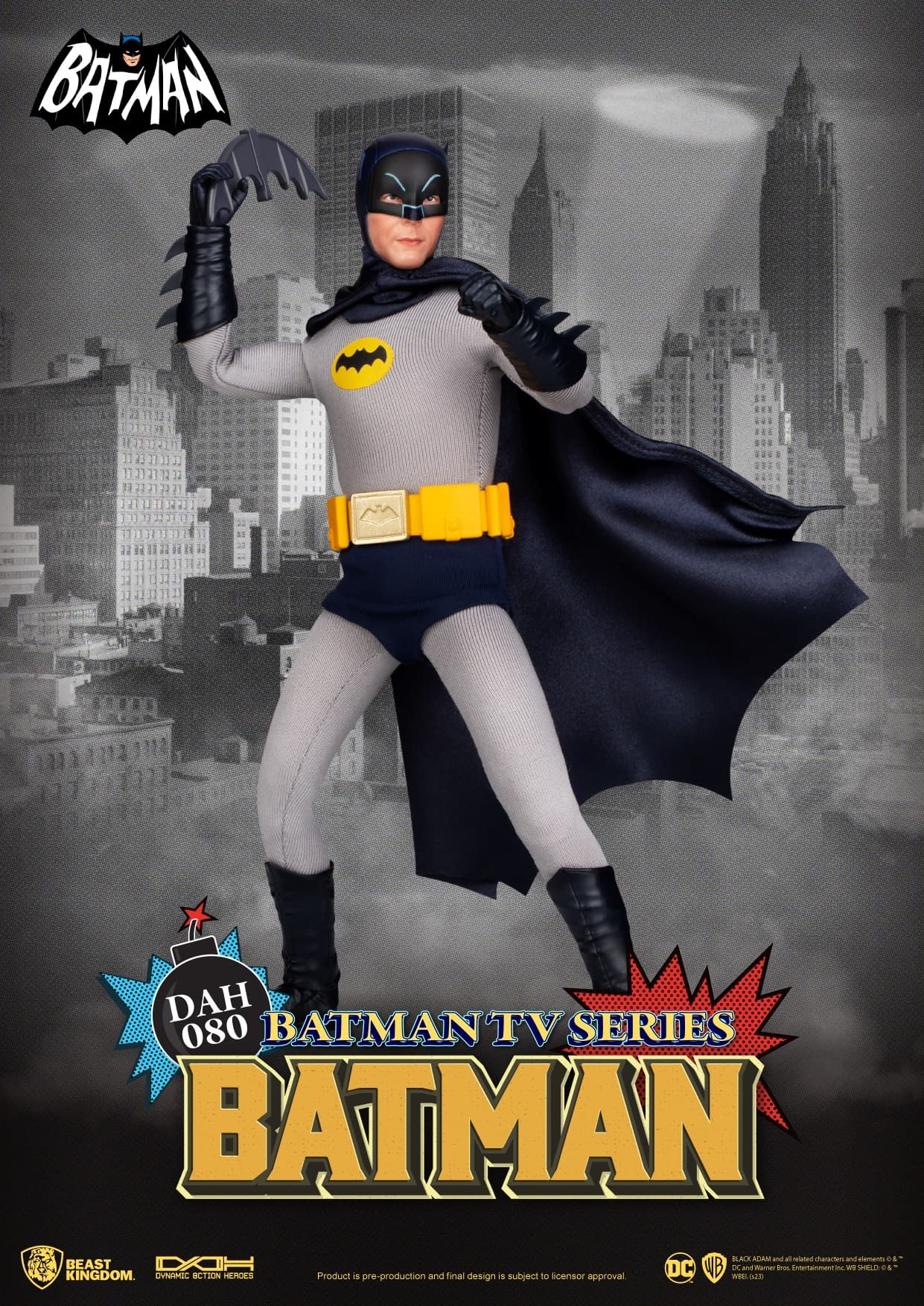 Batman 1966 Comes to Life with New DAH Figure from Beast Kingdom 