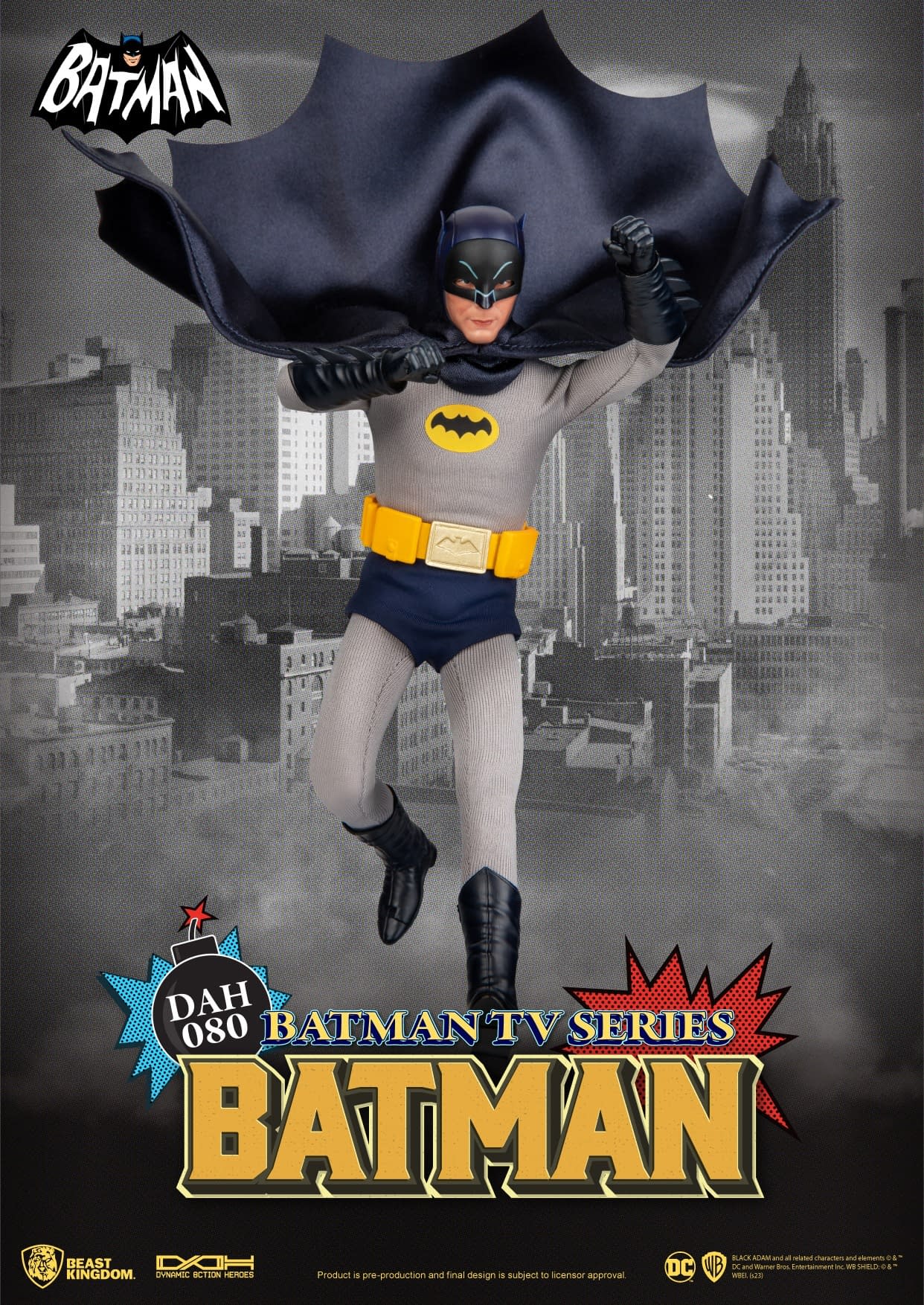 Batman 1966 Comes to Life with New DAH Figure from Beast Kingdom 