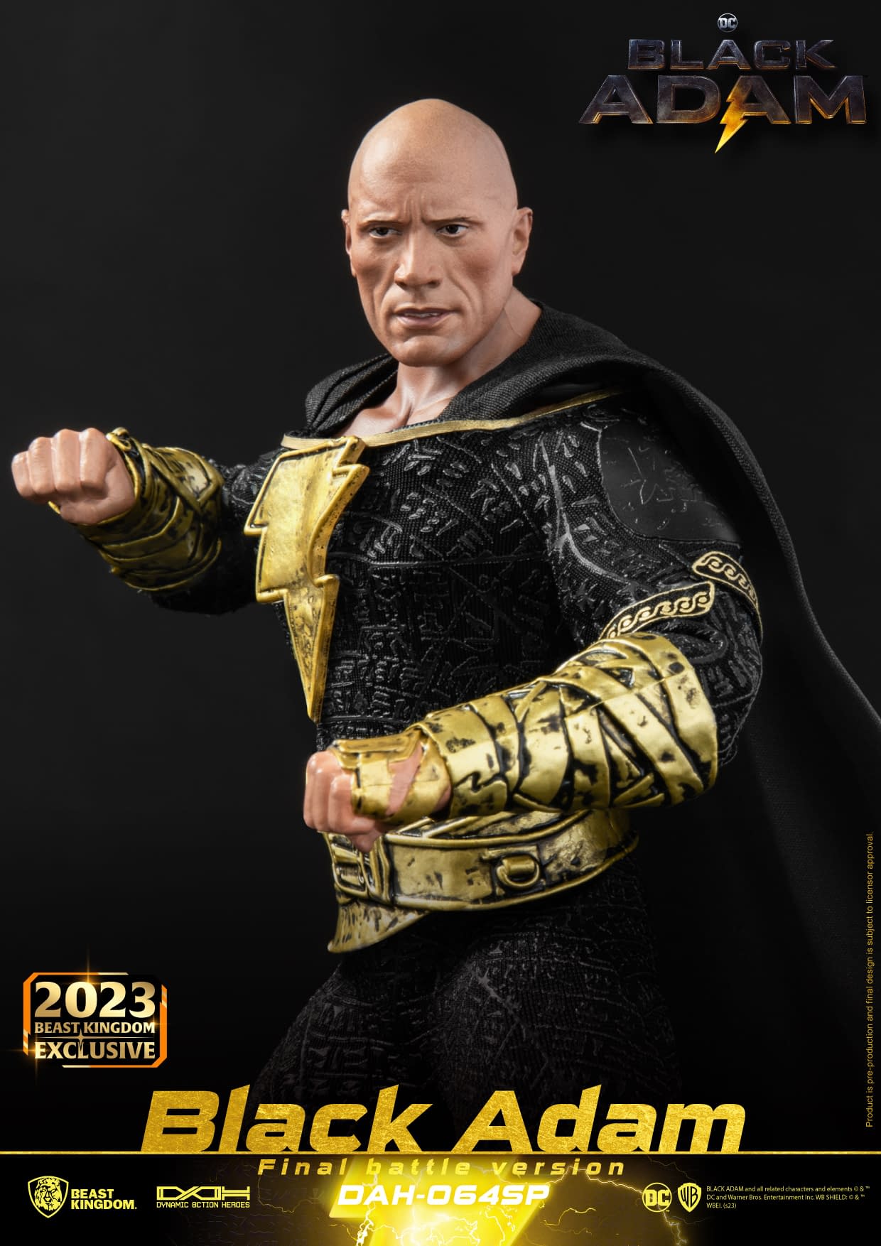 The Power of Black Adam Arrives at SDCC 2023 with Beast Kingdom 