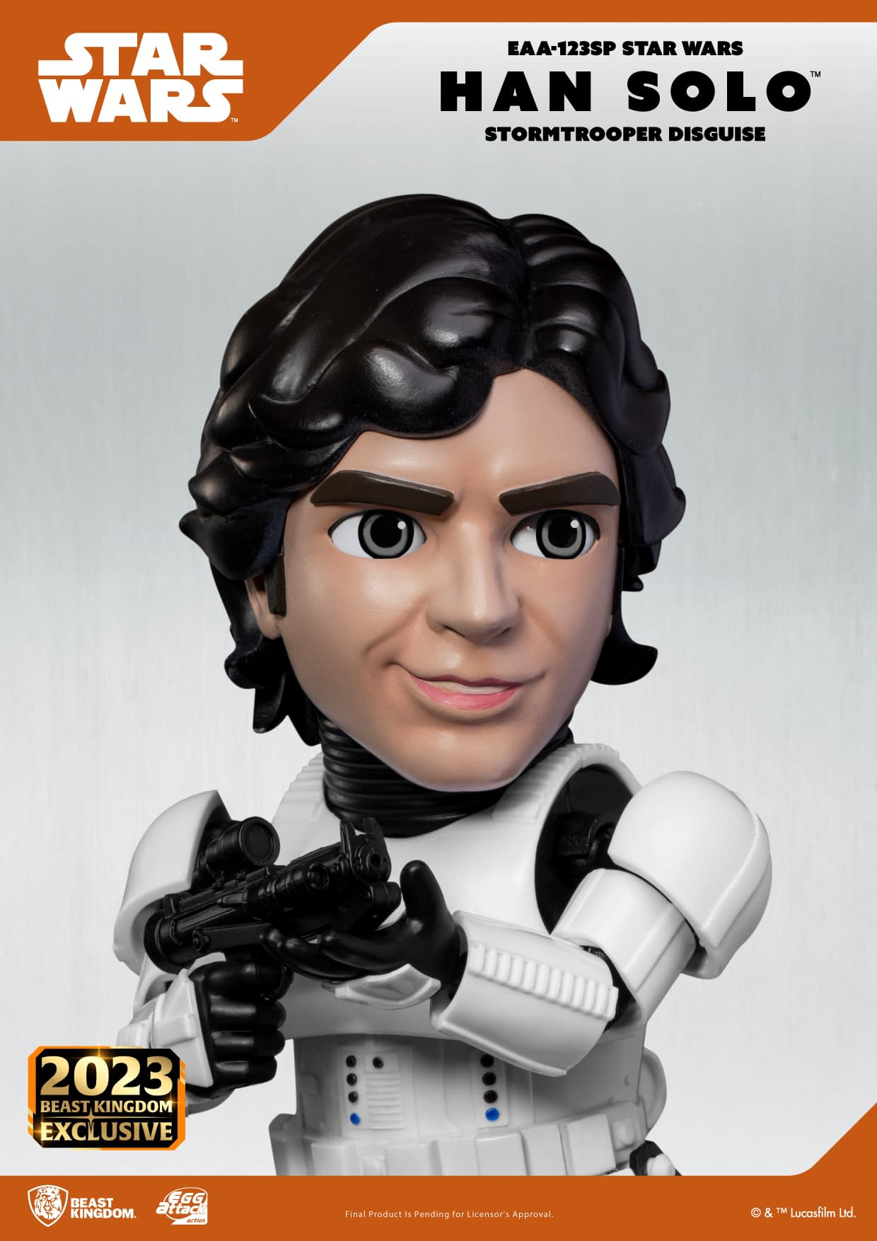 Star Wars Stormtrooper Han Solo Exclusive Revealed by Beast Kingdom 