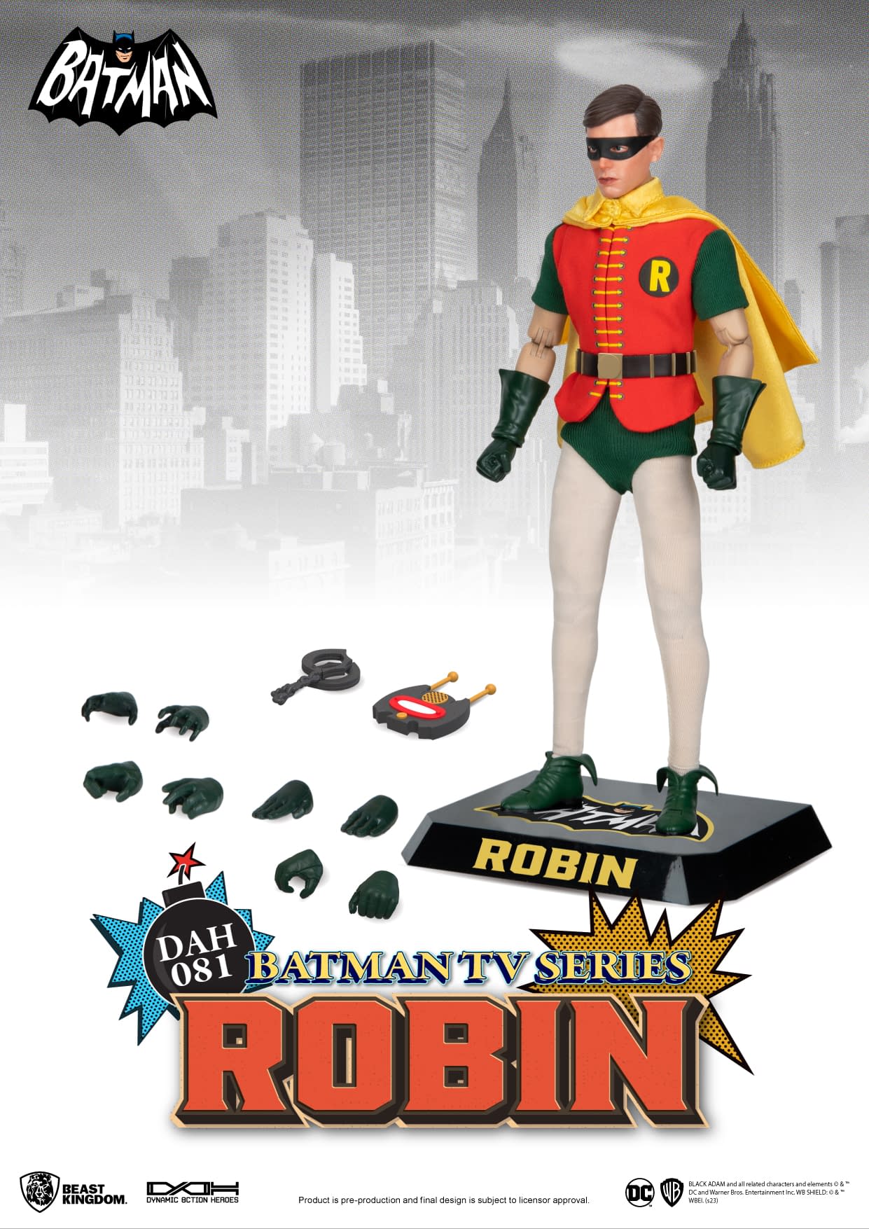 Batman 1966 Comes to Life with New DAH Figure from Beast Kingdom 