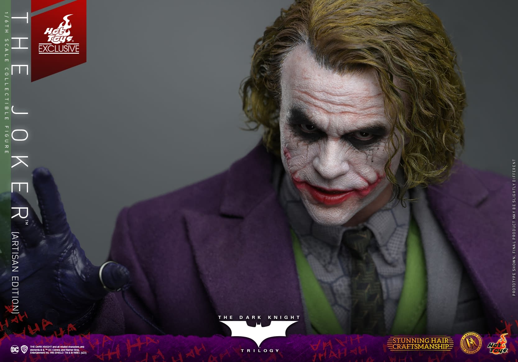 Hot Toys Announces 1/6 Scale Artisan The Dark Knight The Joker