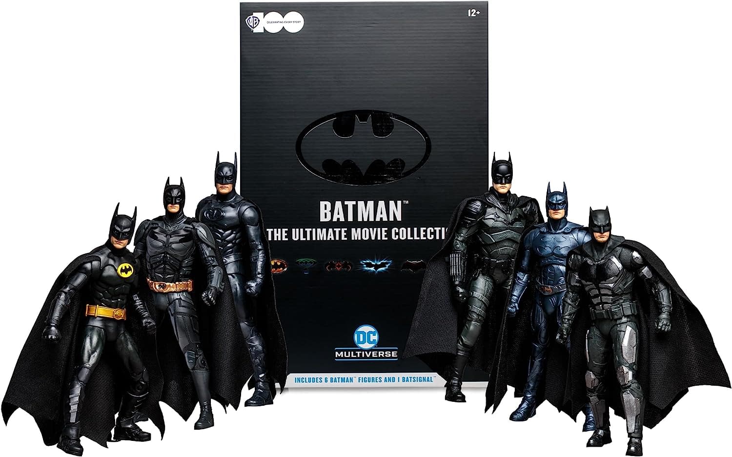 Batman The Ultimate Movie Collection WB 100 DC Multiverse 6 Pack