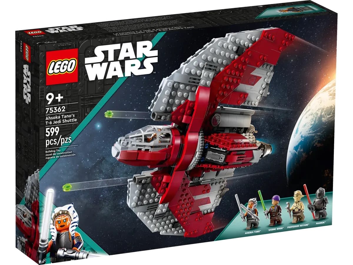 LEGO Takes Off with Star Wars: Ahsoka Tano's T-6 Jedi Shuttle Set 