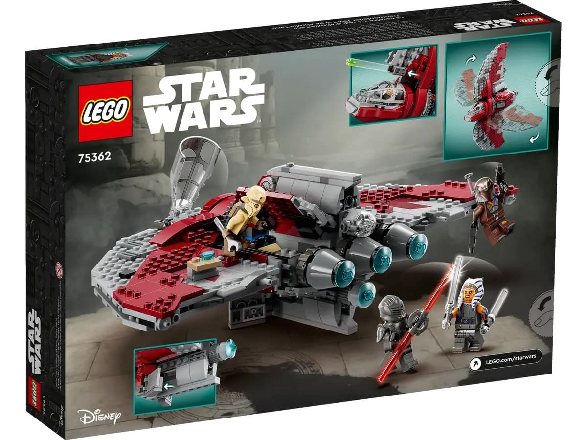 LEGO Takes Off with Star Wars: Ahsoka Tano's T-6 Jedi Shuttle Set 