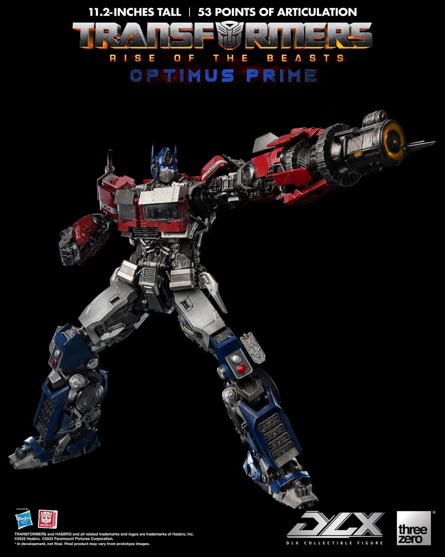 The Movie Version of Optimus Prime From Transformers: Rise of the Beasts Is  Now an Animated Talking Robot Toy