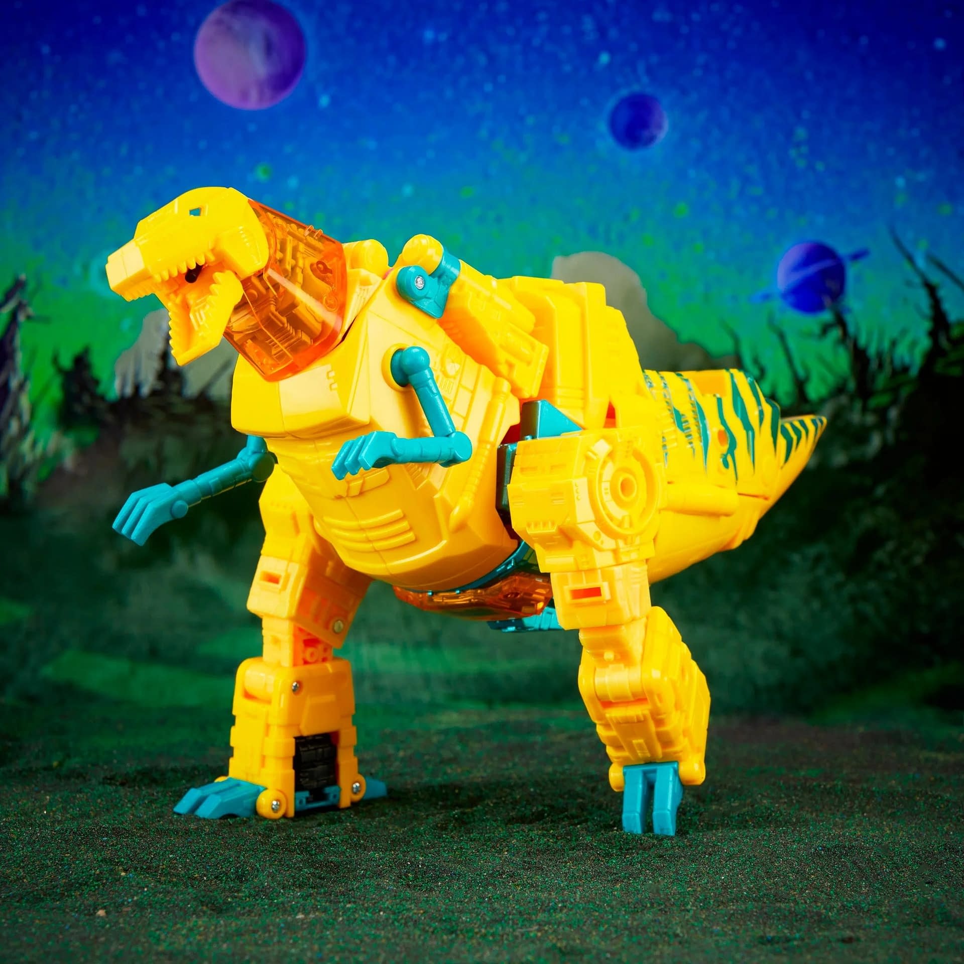 Transformers Grimlock Rises from the Toxic Sludge Swamps of Cybertron