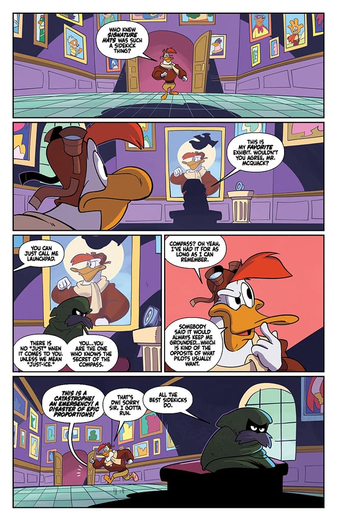 Darkwing Duck 7 Preview Darkwing Joins the Justice Ducks?