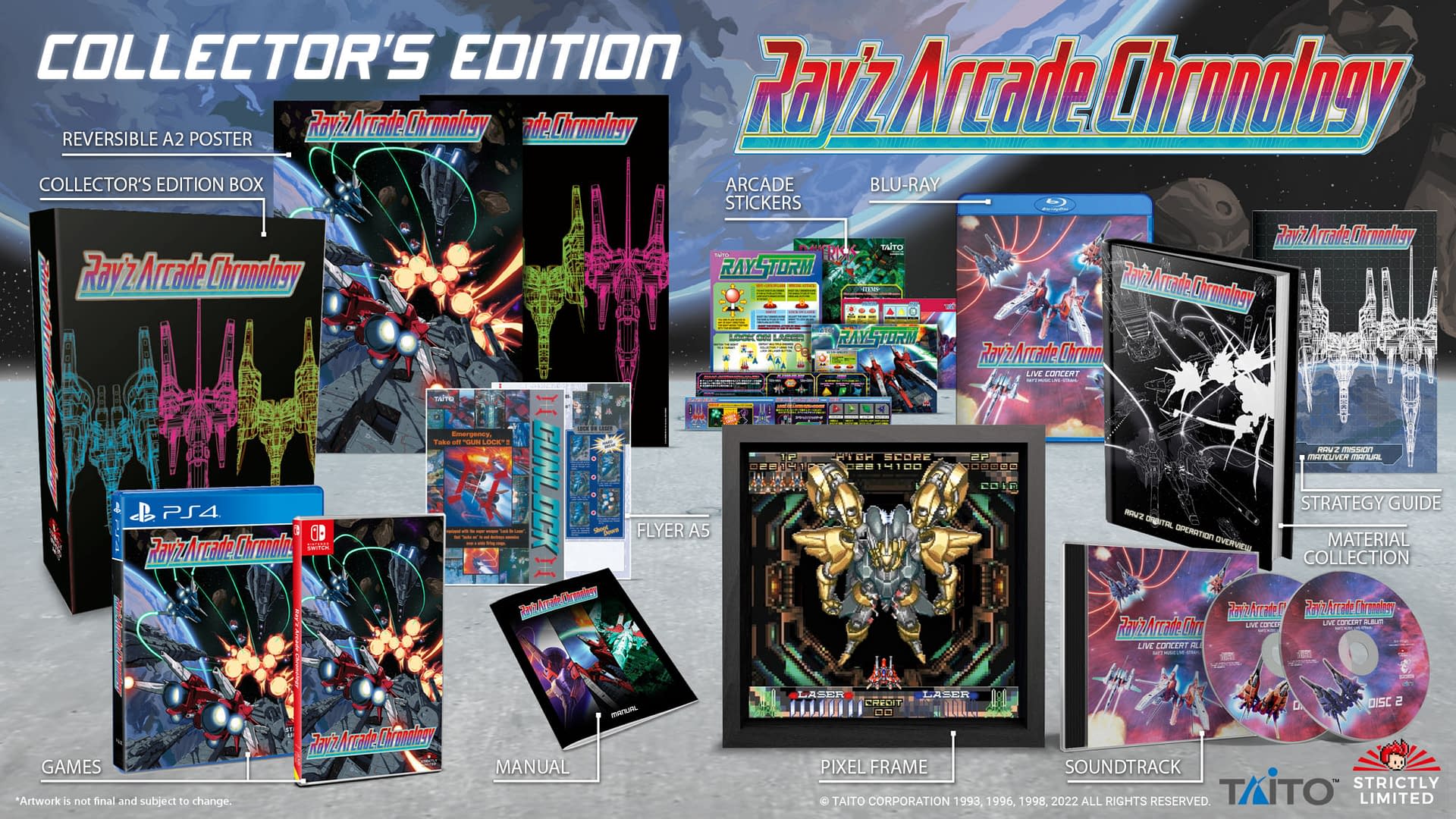 RayStorm x RayCrisis HD Collection & Ray'z Arcade Chronology 