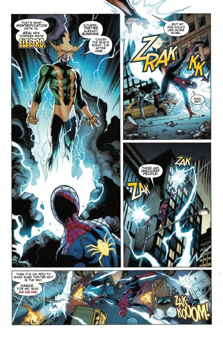 spiderman vs electro