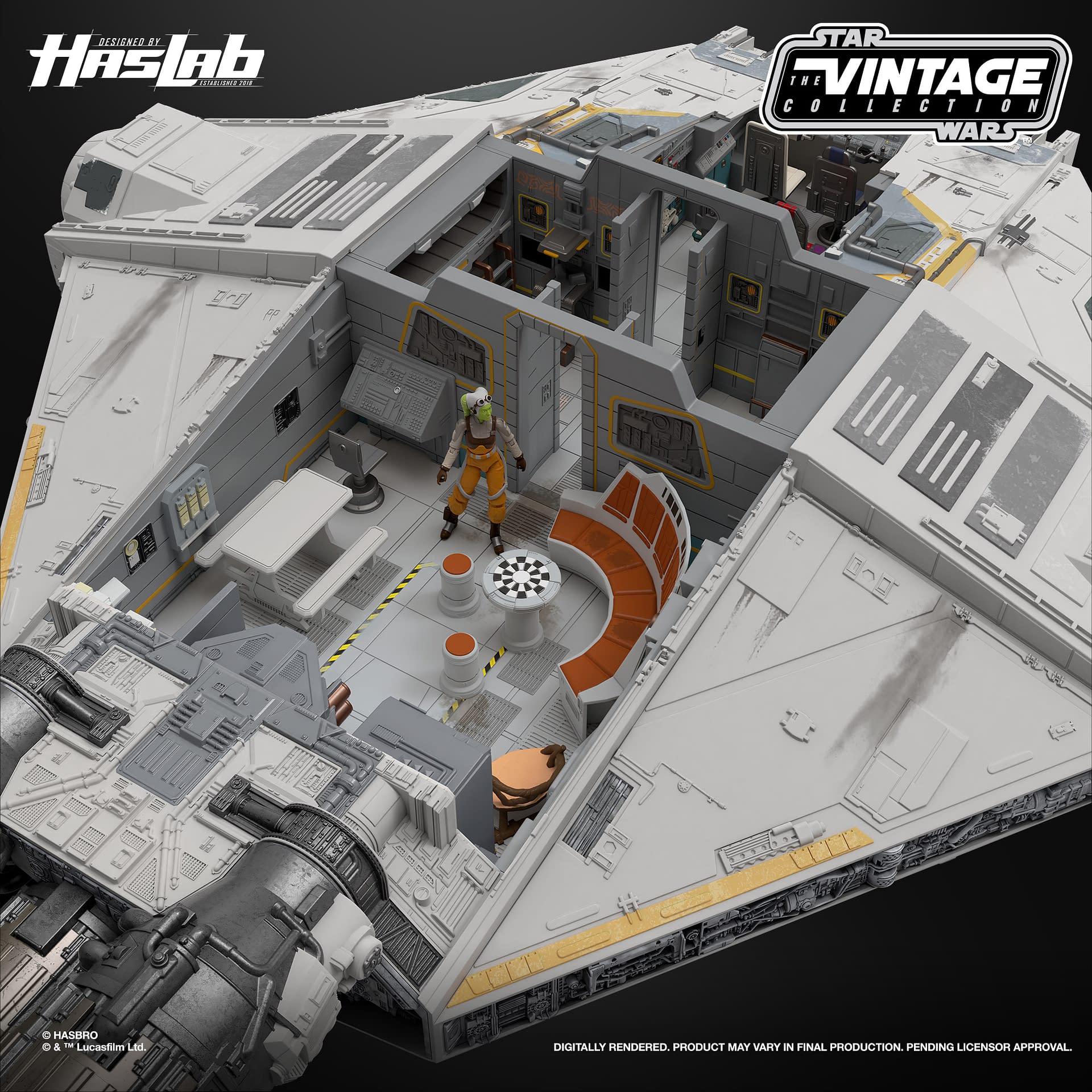 Hasbro Announces Star Wars: Ahsoka Ghost Starship HasLab Campaign 