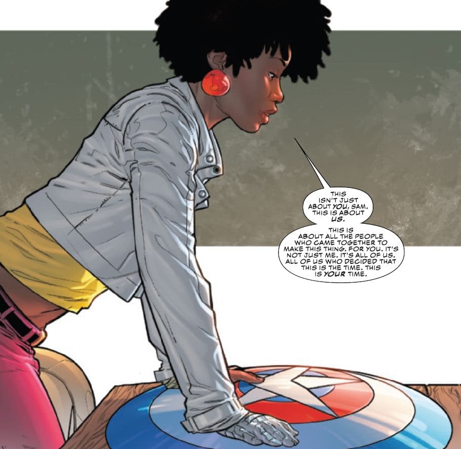 Misty Knight Knows How To Make Captain America A Proper Cup Of Tea