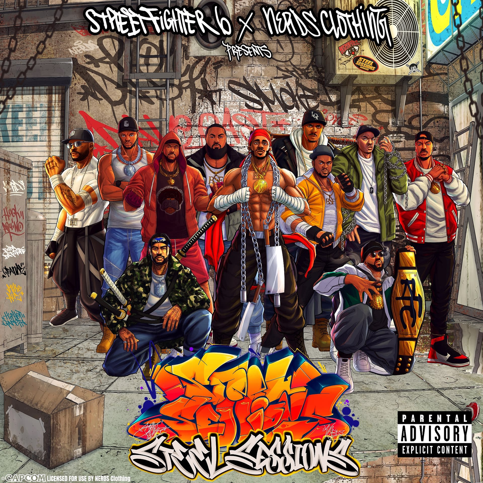 Street Fighter Celebrates Hip Hop's 50th Anniversary With New Album