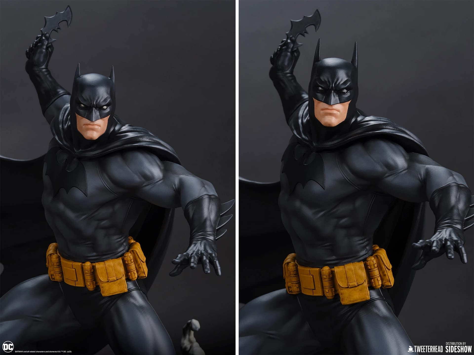 Tweeterhead Unveils Batman (Black and Gray Edition) 1:6 Scale Maquette