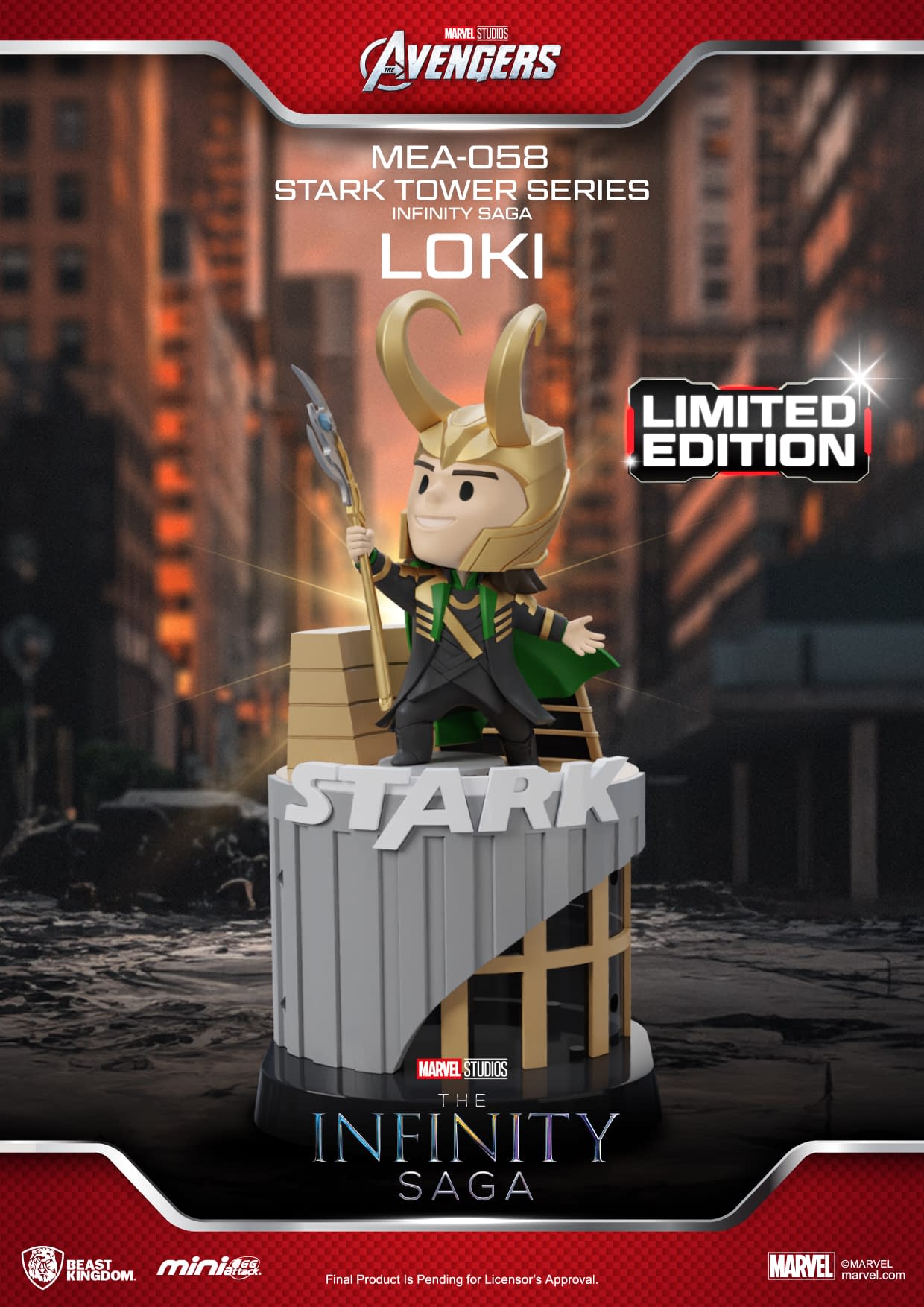 Build the Avengers Infinity Saga Stark Tower with Beast Kingdom